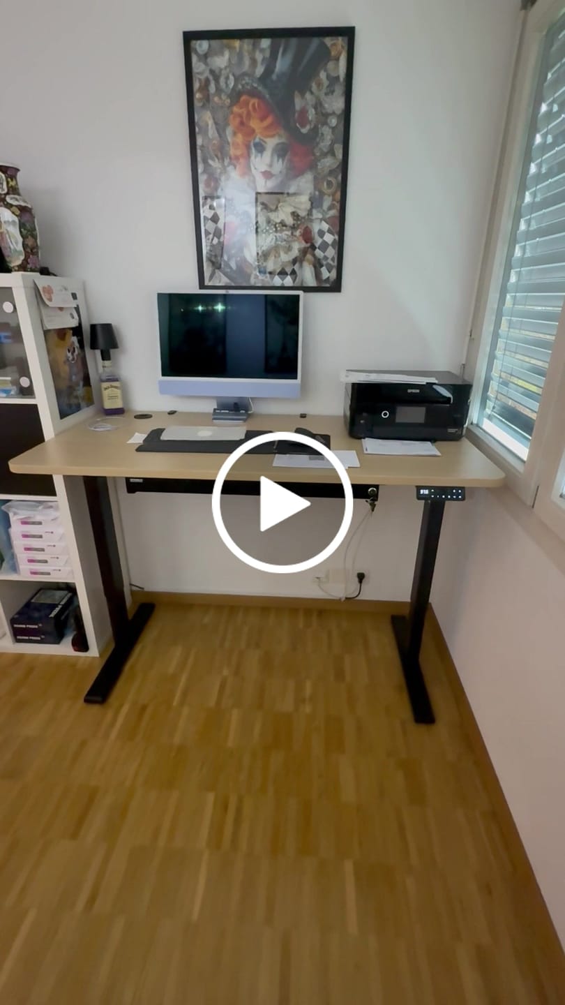 Customer video review of Maidesite T2 Pro – Stabiler Profi-Höhenverstellbarer Schreibtisch