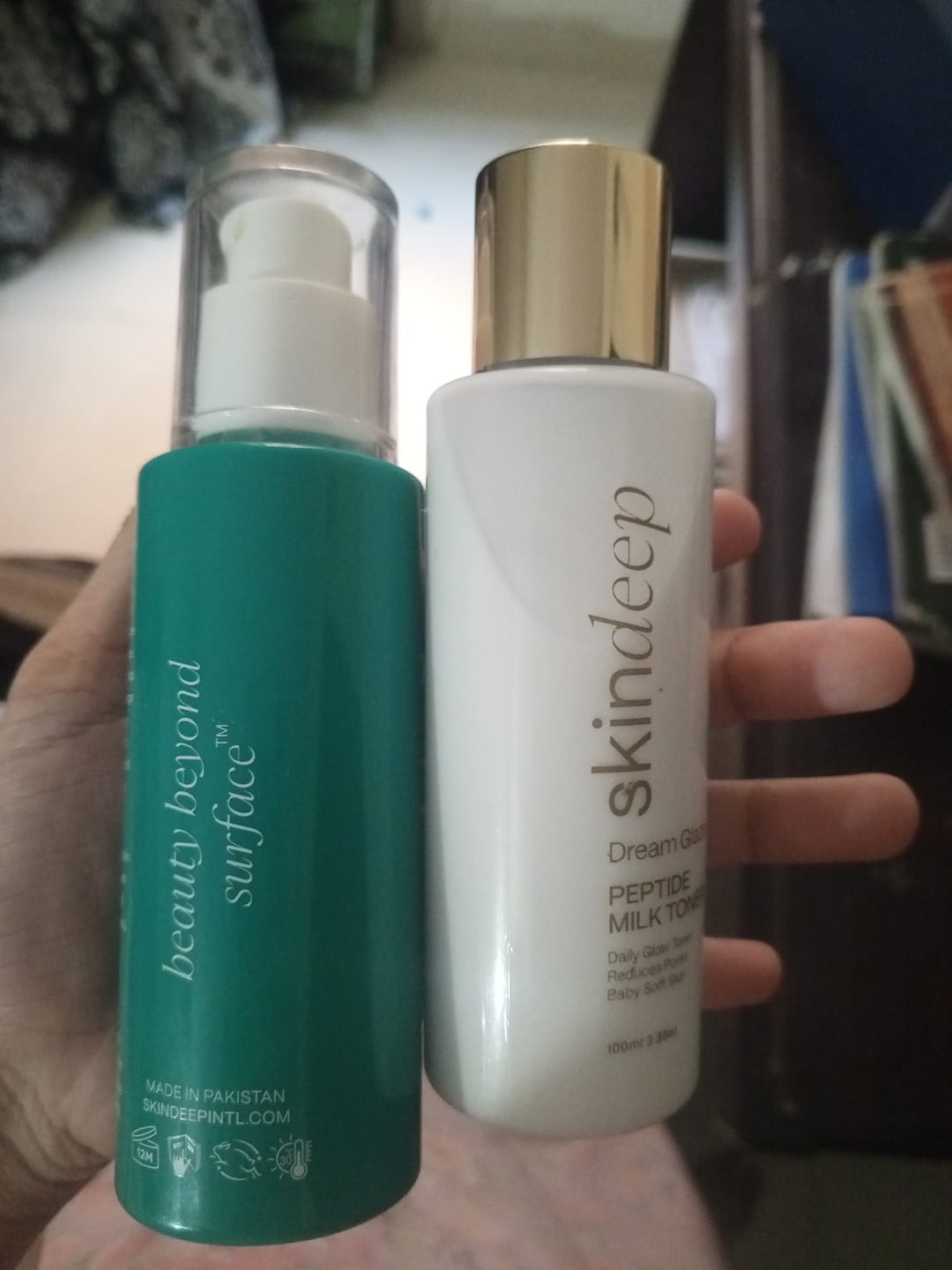 Customer photo review of ORGANIC REGENERATING FACE WASH - Daily Cleansing Treatment