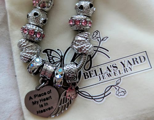 Customer photo review of Piece Of My Heart Bracelet
