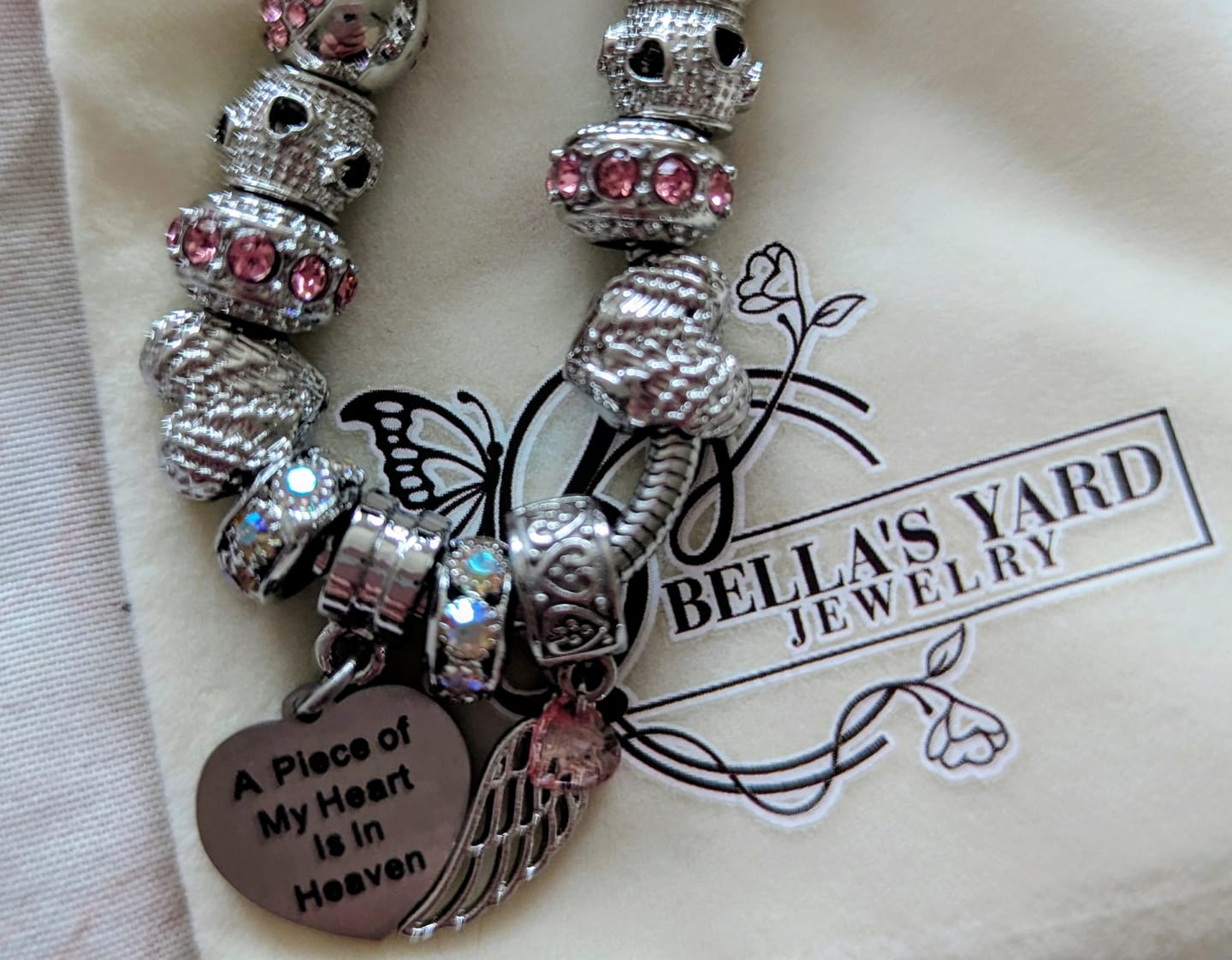 Customer photo review of Piece Of My Heart Bracelet