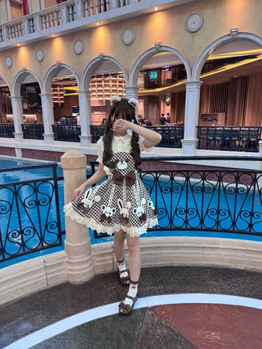 Customer photo review of Cute and sweet bow Lolita shoes