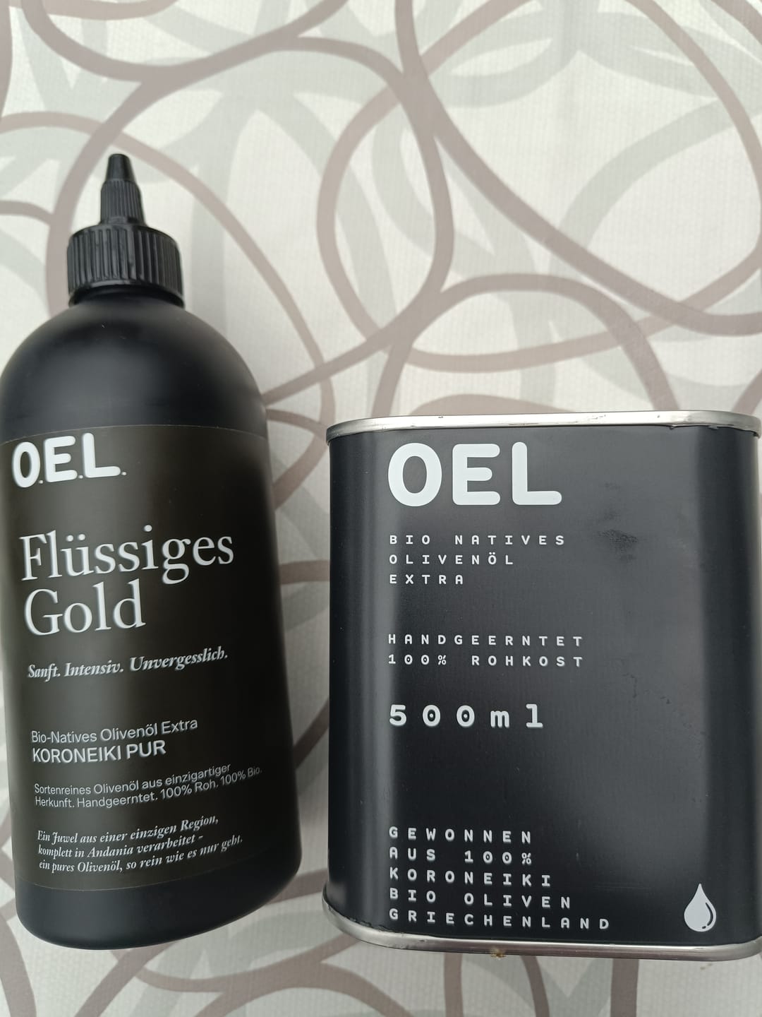 Customer photo review of Bio Natives Olivenöl Extra aus Griechenland 500 ml