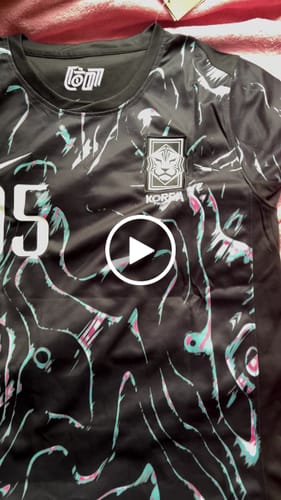 Customer video review of Maillot 24/25 Corée du Sud Extérieur