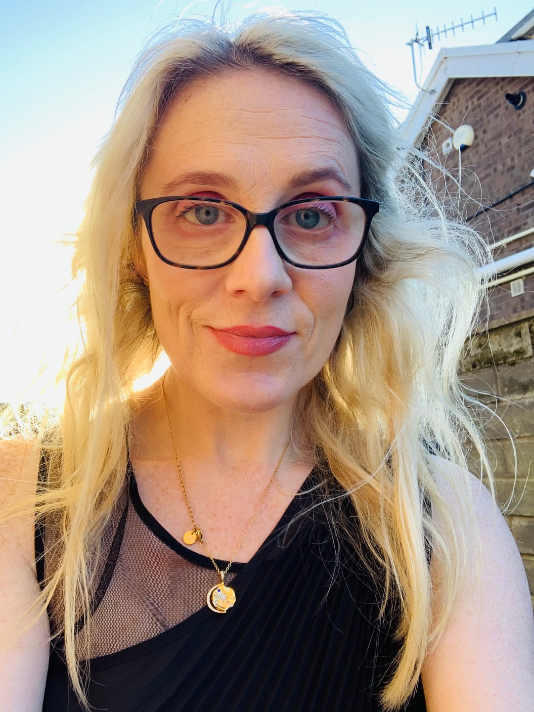 Customer photo review of My Sun, Moon & Stars 3.0 -14k Water resistant