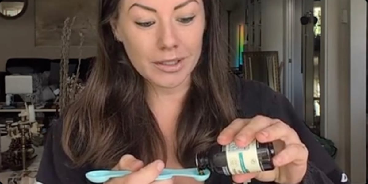 Customer photo review of Gouttes de bien-être pour le drainage lymphatique