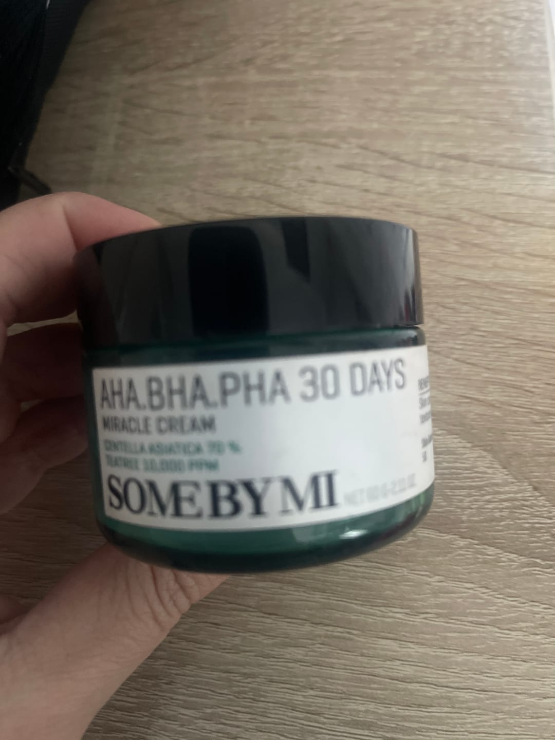 Customer photo review of Sejas krēms problemātiskai ādai Some By Mi AHA BHA PHA 30 Days Miracle Cream