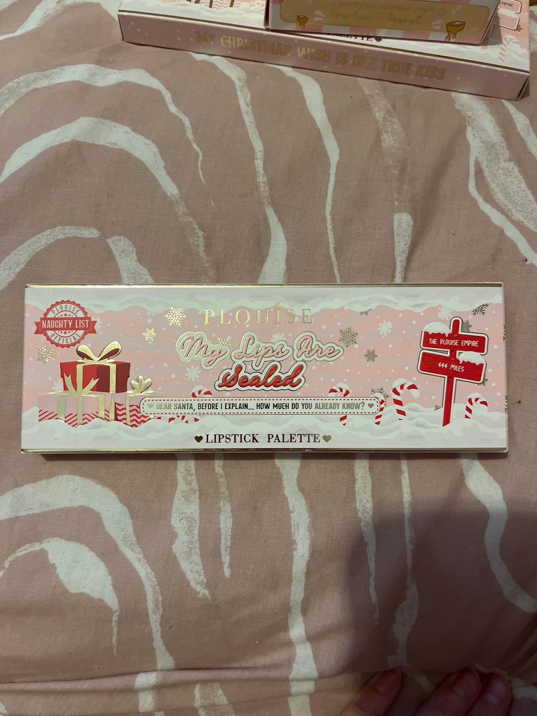Customer photo review of P.Louise Naughty And Nice Lipstick Palettes