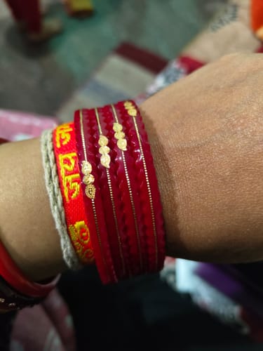Customer photo review of Divya Shringar Red - A decent Charm