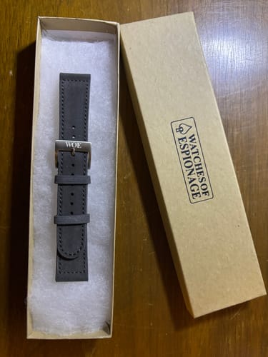 Customer photo review of The Selous - Premium Suede Strap