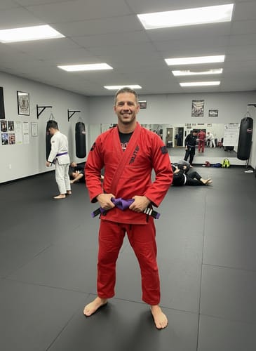 Customer photo review of Core Red Brazilian Jiu Jitsu Mens BJJ Gi