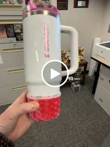 Customer video review of PEONY REMIX MACRAME Tumbler Boot