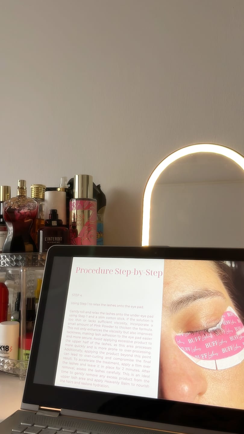 Customer photo review of (NEW) Korean Lash Lift