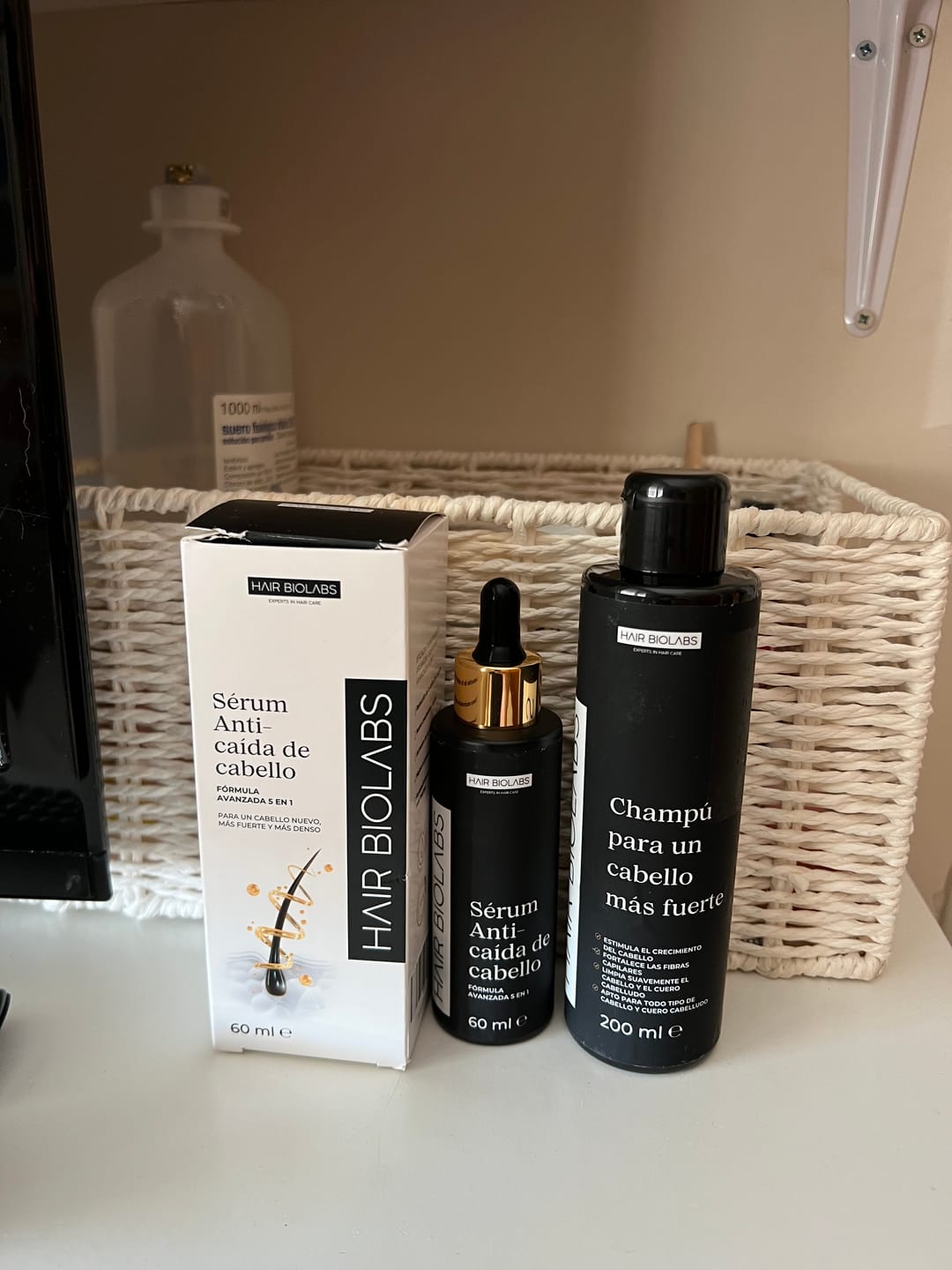 Customer photo review of Hair Biolabs REDENSIFY™ Sérum de Triple Acción- Para la Caida en 14 dias