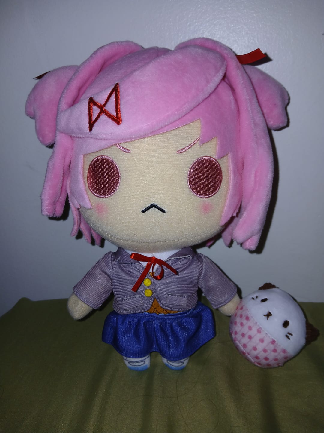 Customer photo review of Doki Doki Literature Club - Natsuki Collector's Plush