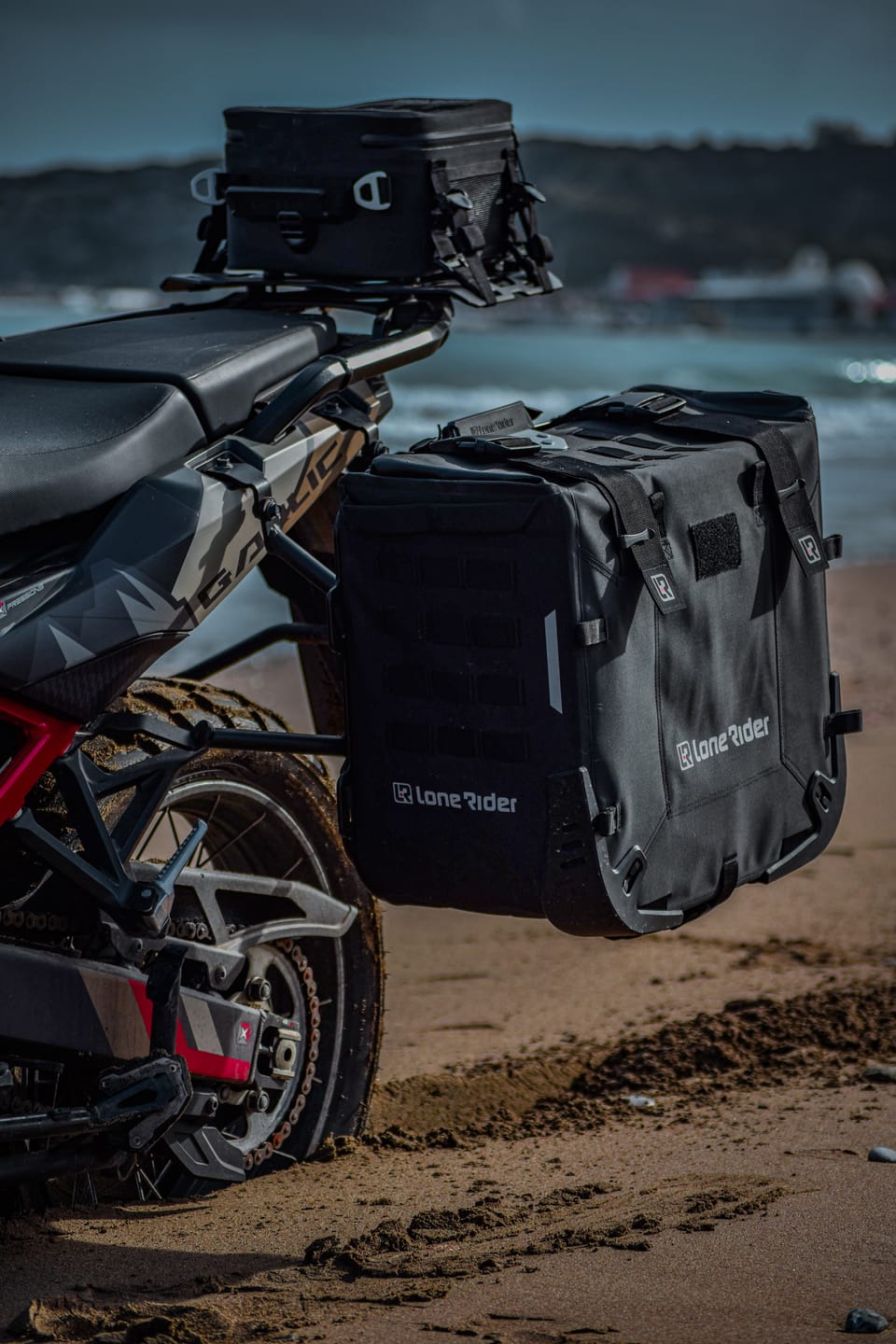 Customer photo review of MotoBags – Semi-Rigid Motorcycle Bags