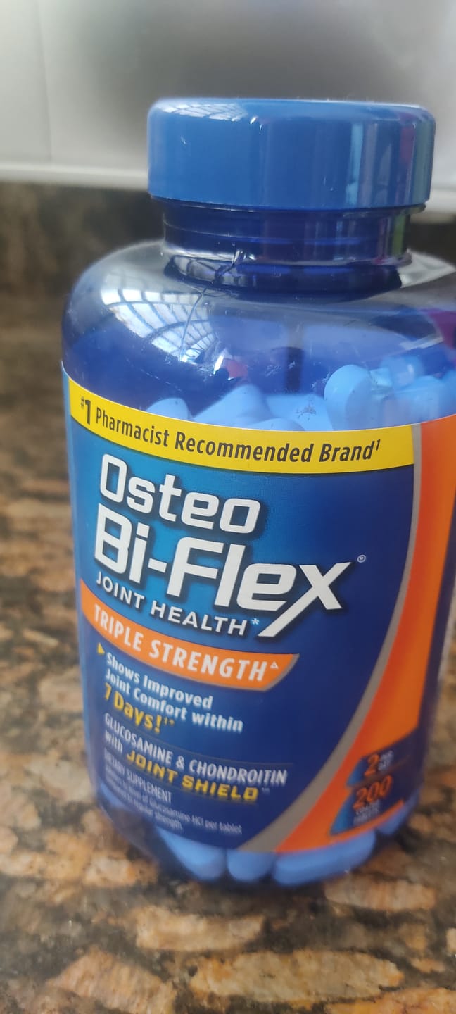 Customer photo review of Osteo Bi-Flex - Glucosamina Condroitina com 5-Loxin 200 Caplets