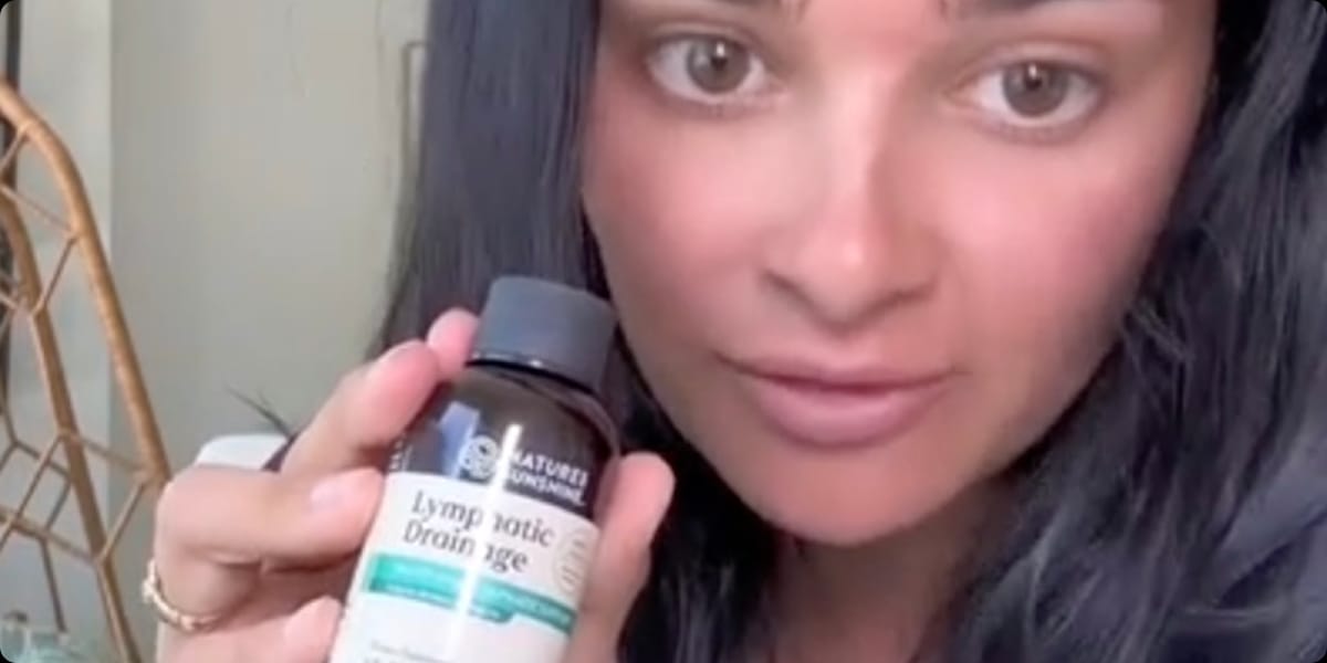 Customer photo review of Gouttes de bien-être pour le drainage lymphatique