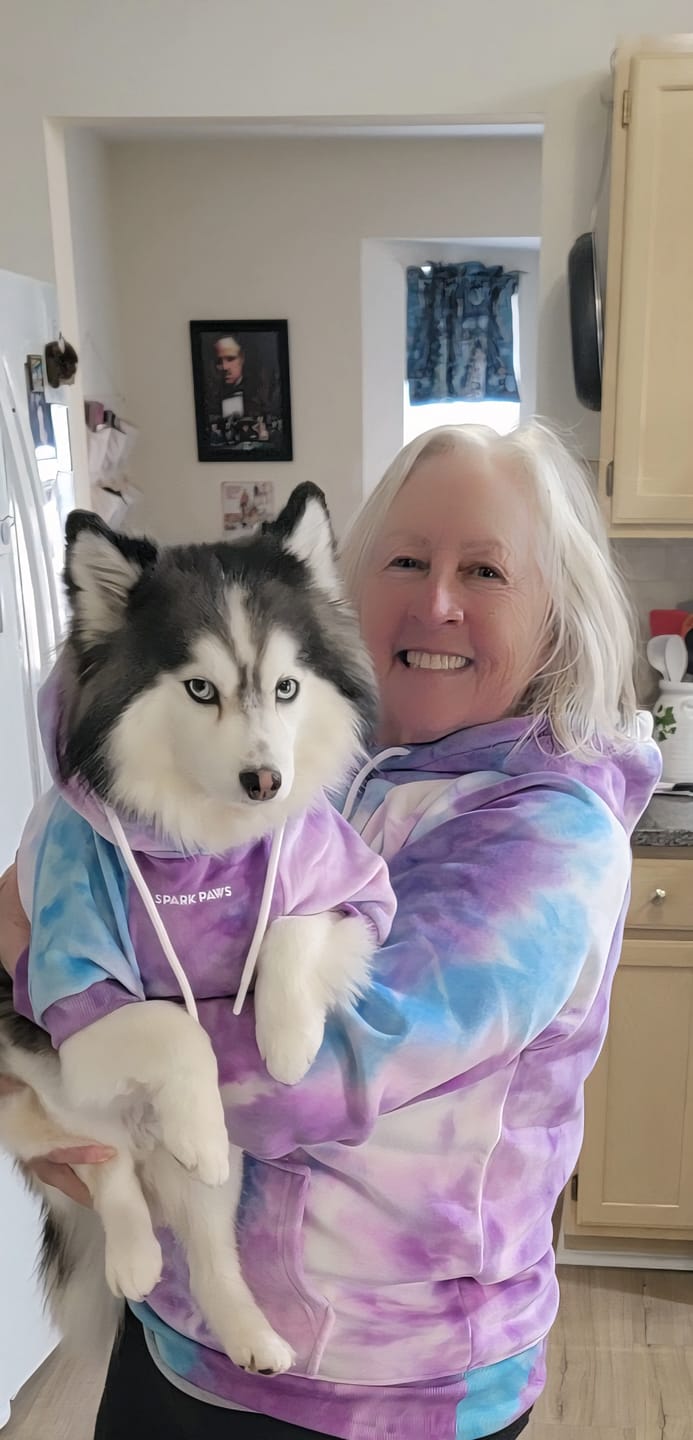 Customer photo review of Velvet Human Hoodie - 90s Retro