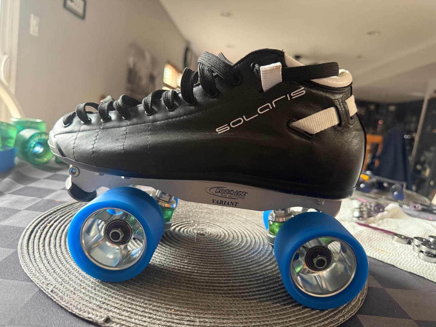 Customer photo review of Royal Assassin Indoor Roller Skate Wheels