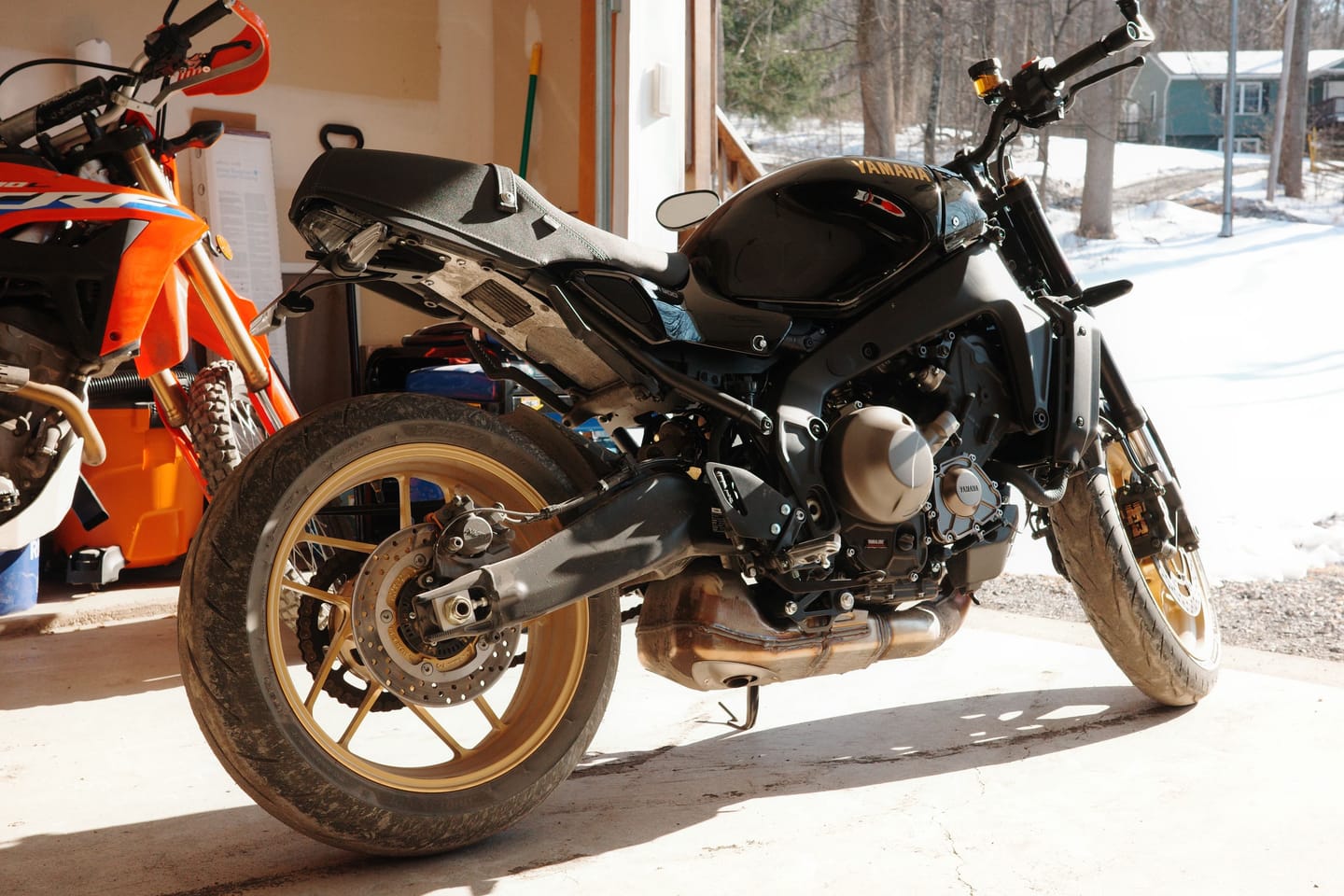 Customer photo review of XSR900 Tail Tidy Kit - 2022-2026
