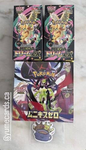 Customer photo review of Pokemon Nihil Zero Booster Box M3 (Ships Jan 28th-Feb 3rd)