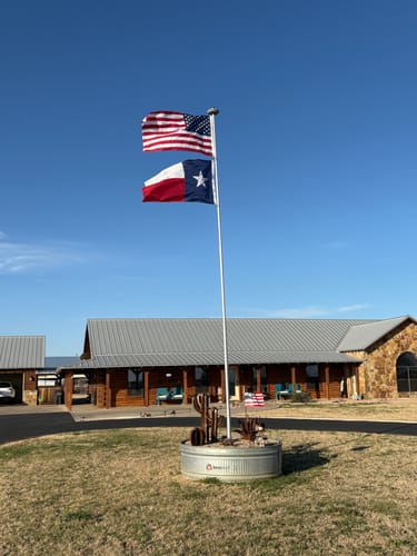 Customer photo review of 3' x 5' American Flag