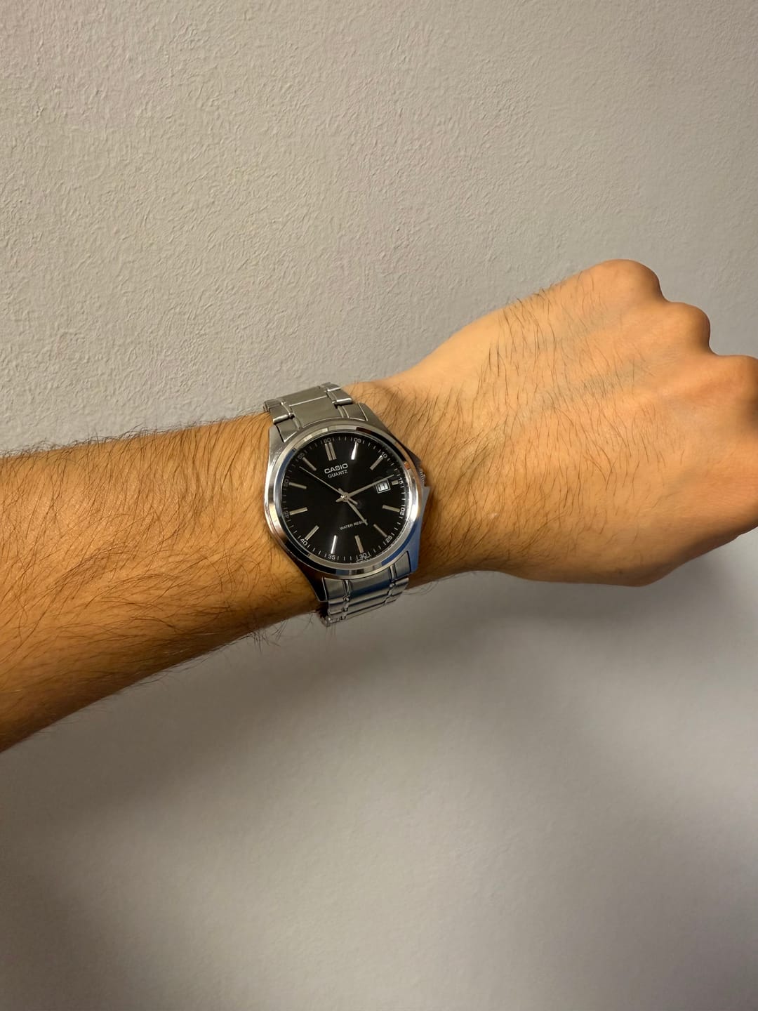 Customer photo review of Reloj Casio Análogo MTP-1183A-1A Negro Acero Inoxidable