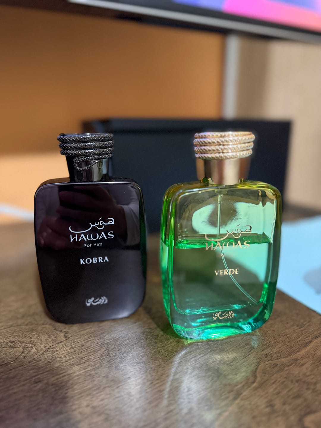Customer photo review of Perfume Rasasi Hawas Verde 100ml EDP