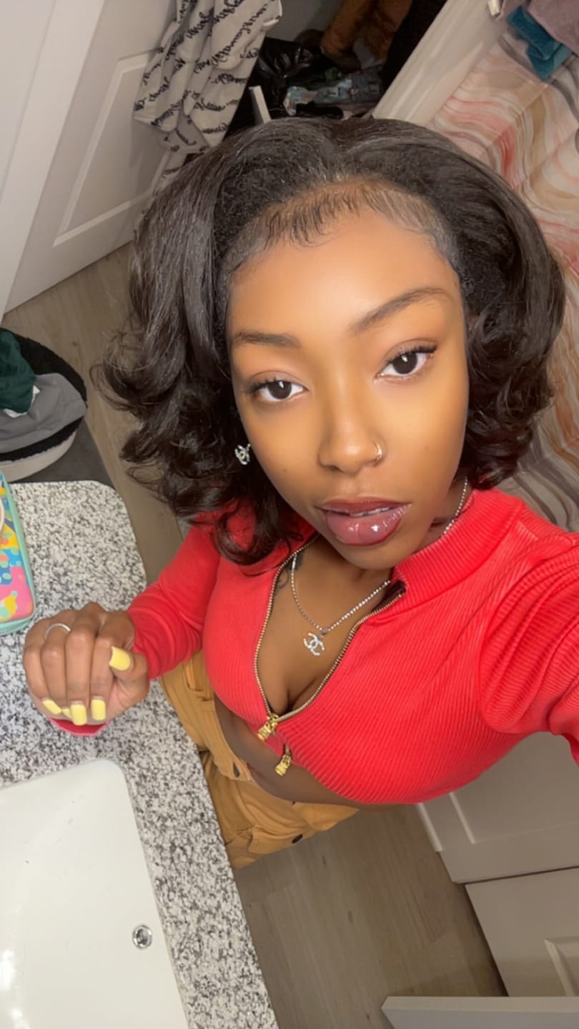 Customer photo review of Outre Quick Weave Half Wig - MIRIAM