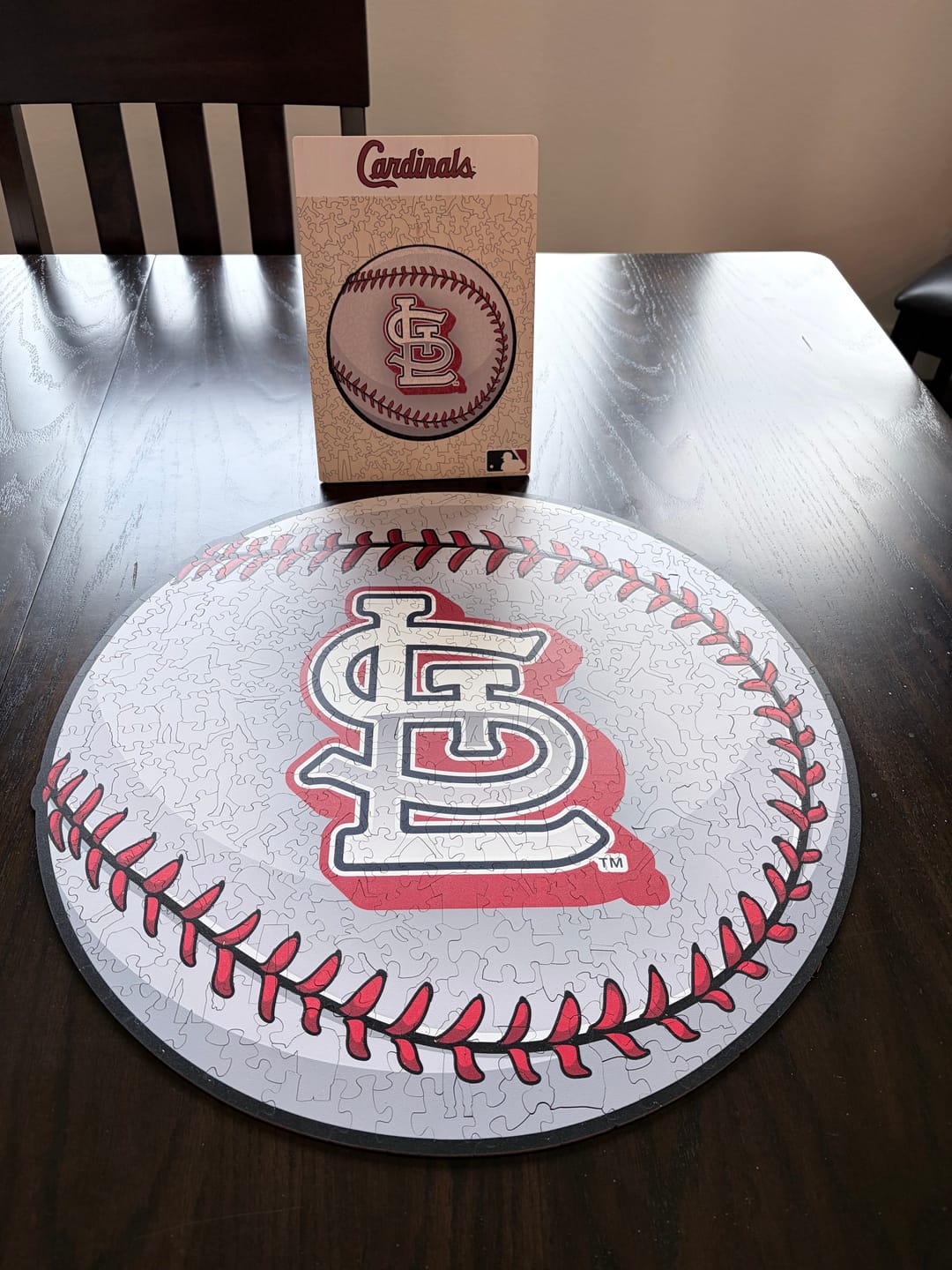 Customer photo review of St. Louis Cardinals™ - Wooden Puzzle