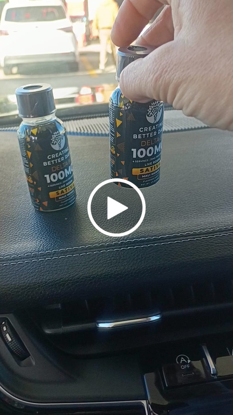 Customer video review of NANO THC SHOT