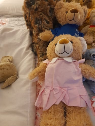 Customer photo review of Peggy The Teddy Bear