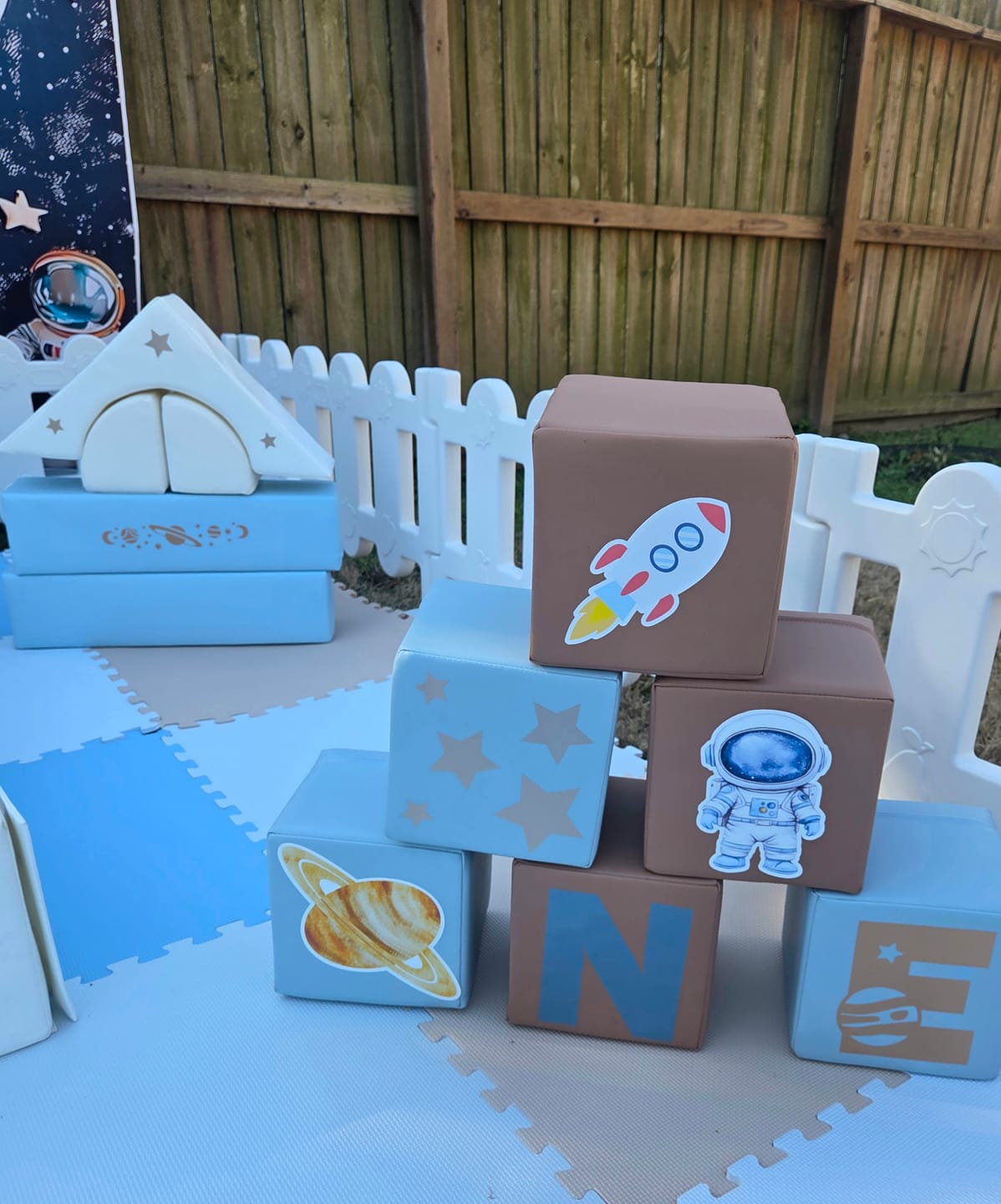 Customer photo review of Soft Play -6 -Cubes 8"