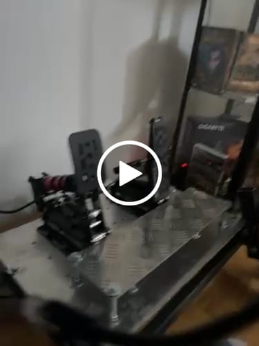 Customer video review of Simsonn Plus X Racing Simulation Pedal with Haptic Reactor Optional