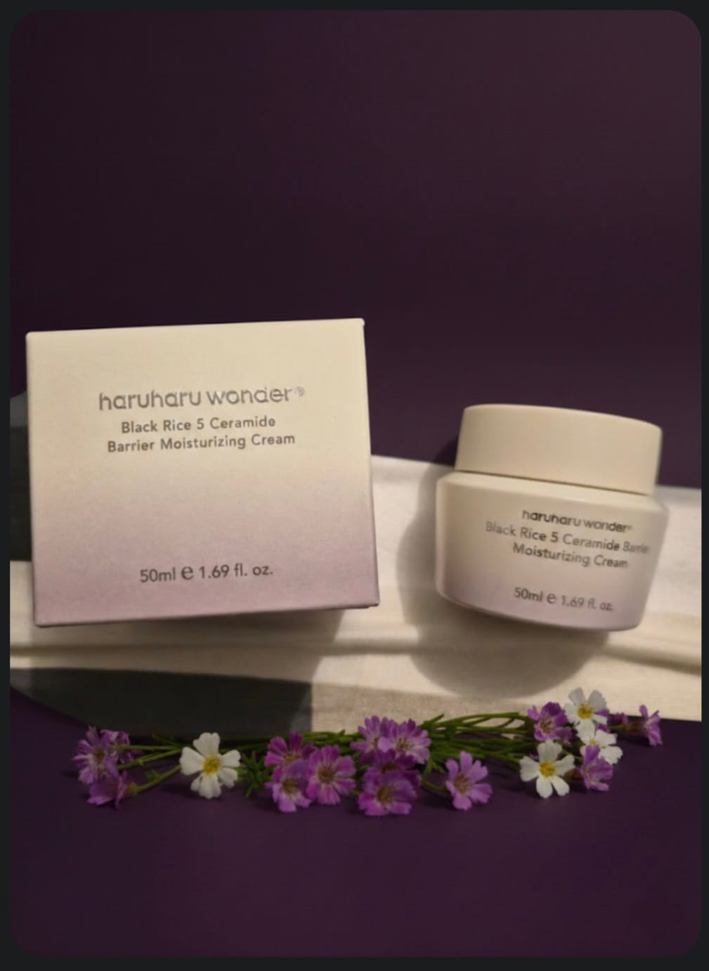 Customer photo review of 5 Ceramide Barrier Moisturizing Cream / Unscented