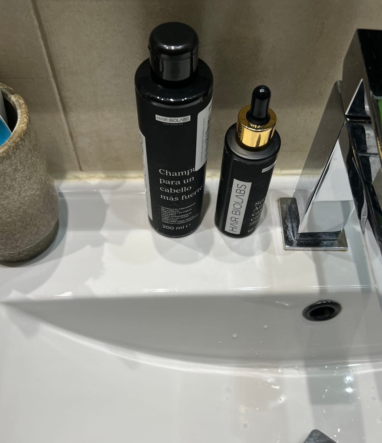 Customer photo review of Hair Biolabs REDENSIFY™ Sérum de Triple Acción- Para la Caida en 14 dias