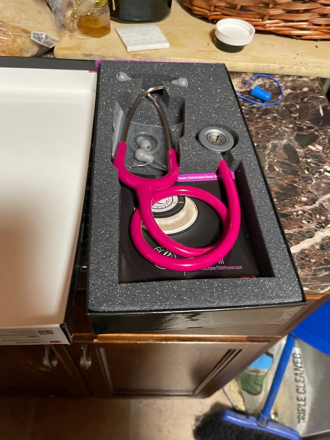 Customer photo review of Pod Technical Classicpod Micro Stethoscope Case for Littmann Classic Stethoscopes - Raspberry