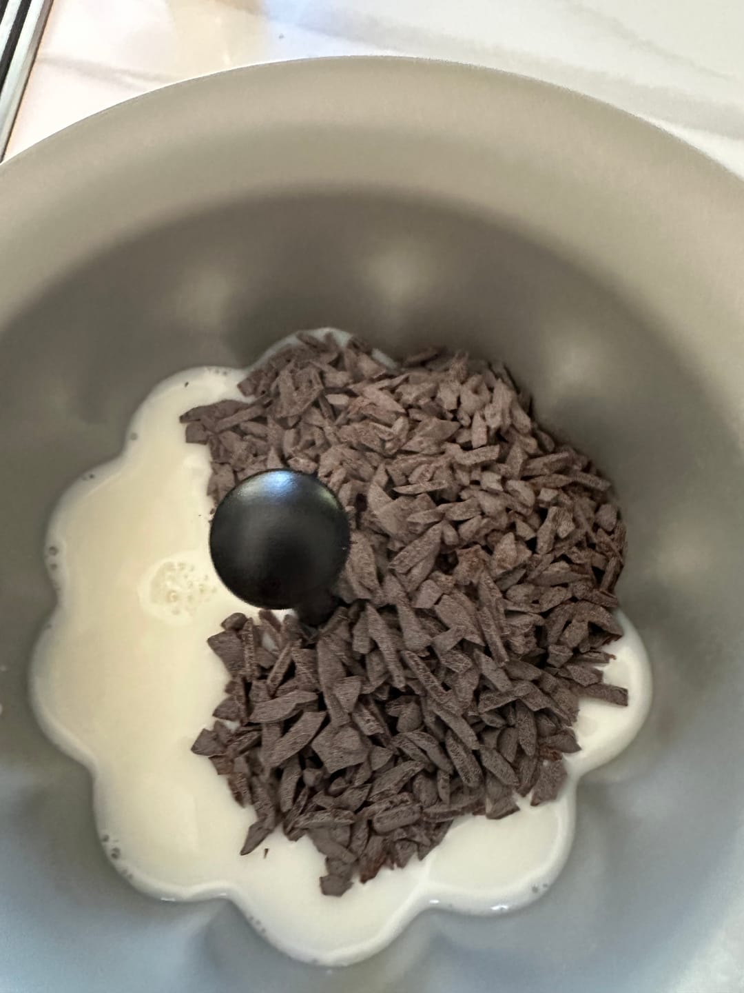 Customer photo review of Milky 50% Hot Chocolate