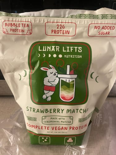 Customer photo review of Strawberry Matcha - Vegan