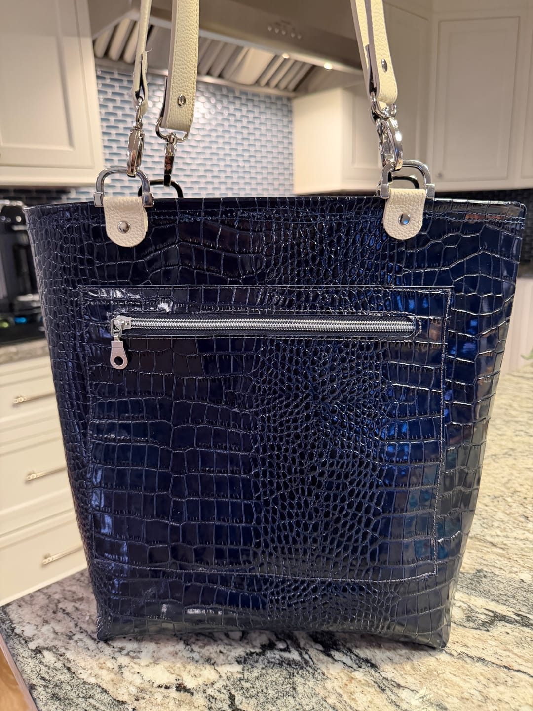 Customer photo review of Crocodile Embossed Cow, 2-3 oz