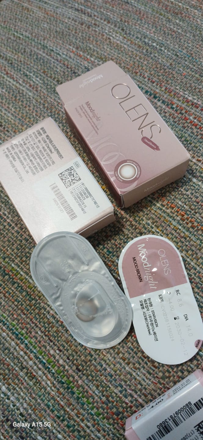 Customer photo review of OLENS Mood Night Mood Brown Monthly (2 Pack)