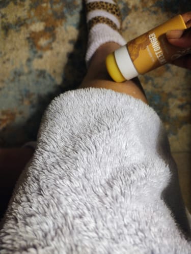 Customer photo review of Sweet Ginger Vapor Rub Stick