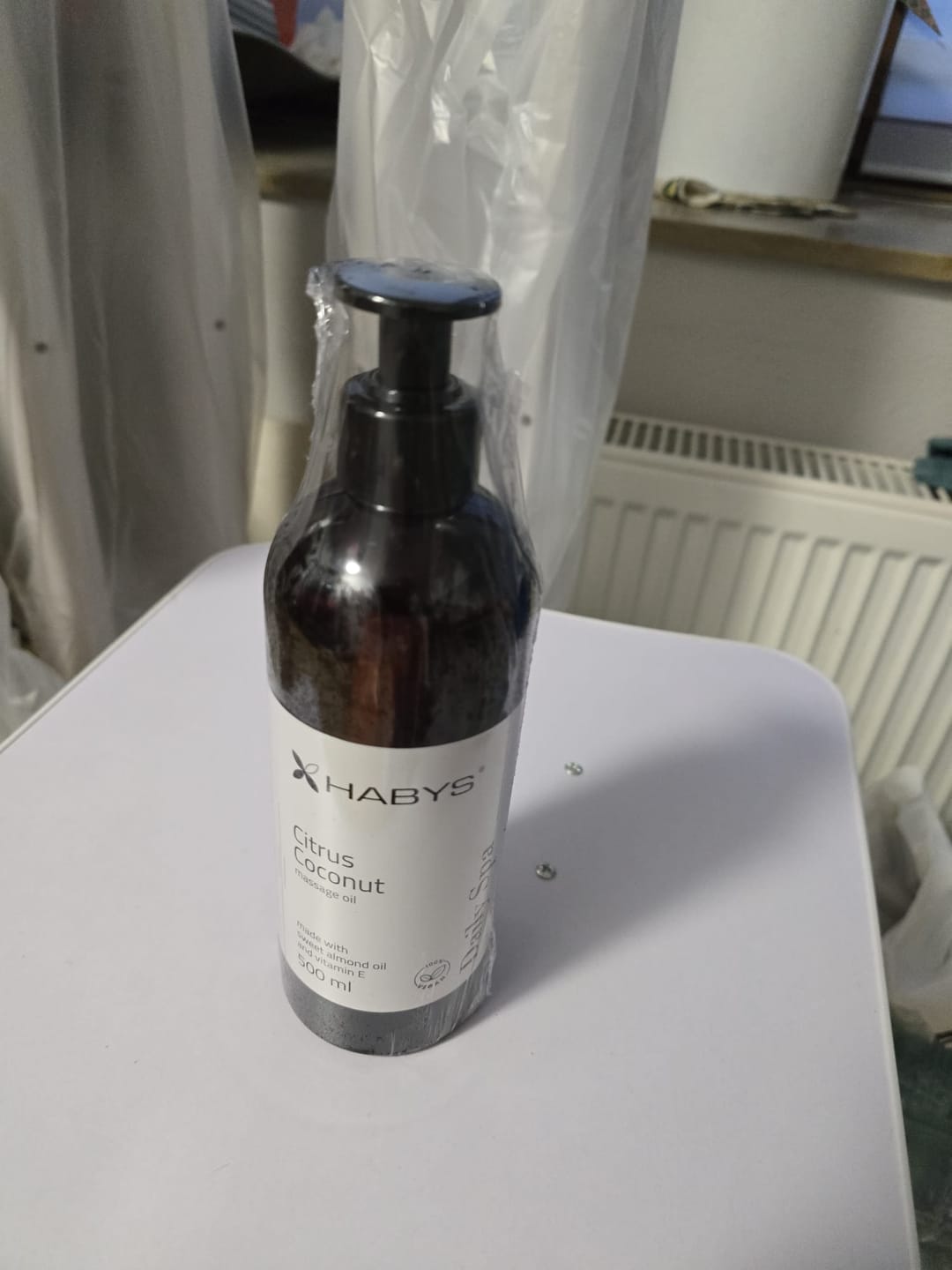 Customer photo review of Massageöl Reya Aloe Boost Habys