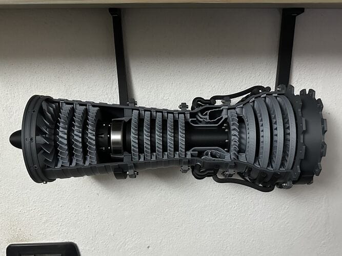 Customer photo review of Turbojet/Turbofan Engine - E01