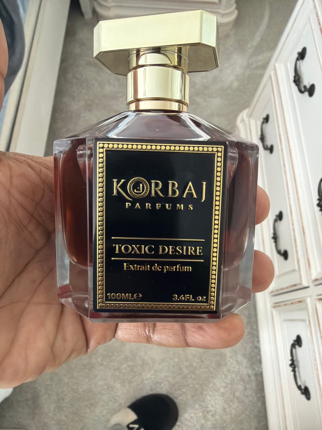 Customer photo review of Korbaj TOXIC DESIRE - Extrait de Parfum 100ml