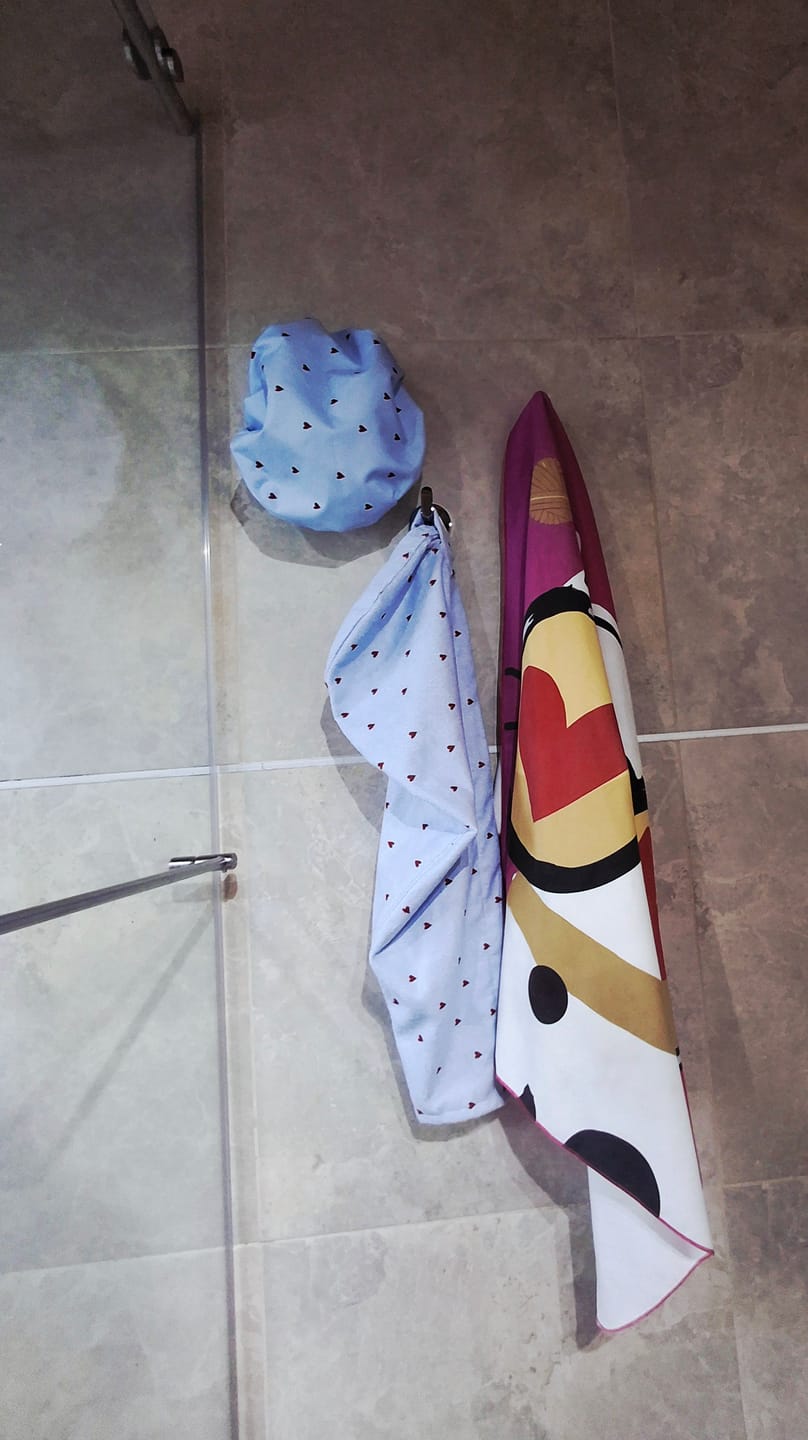 Customer photo review of Gorro para ducha