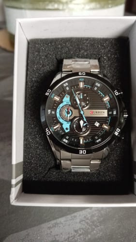 Customer photo review of Curren Madrid® orologio uomo acciaio