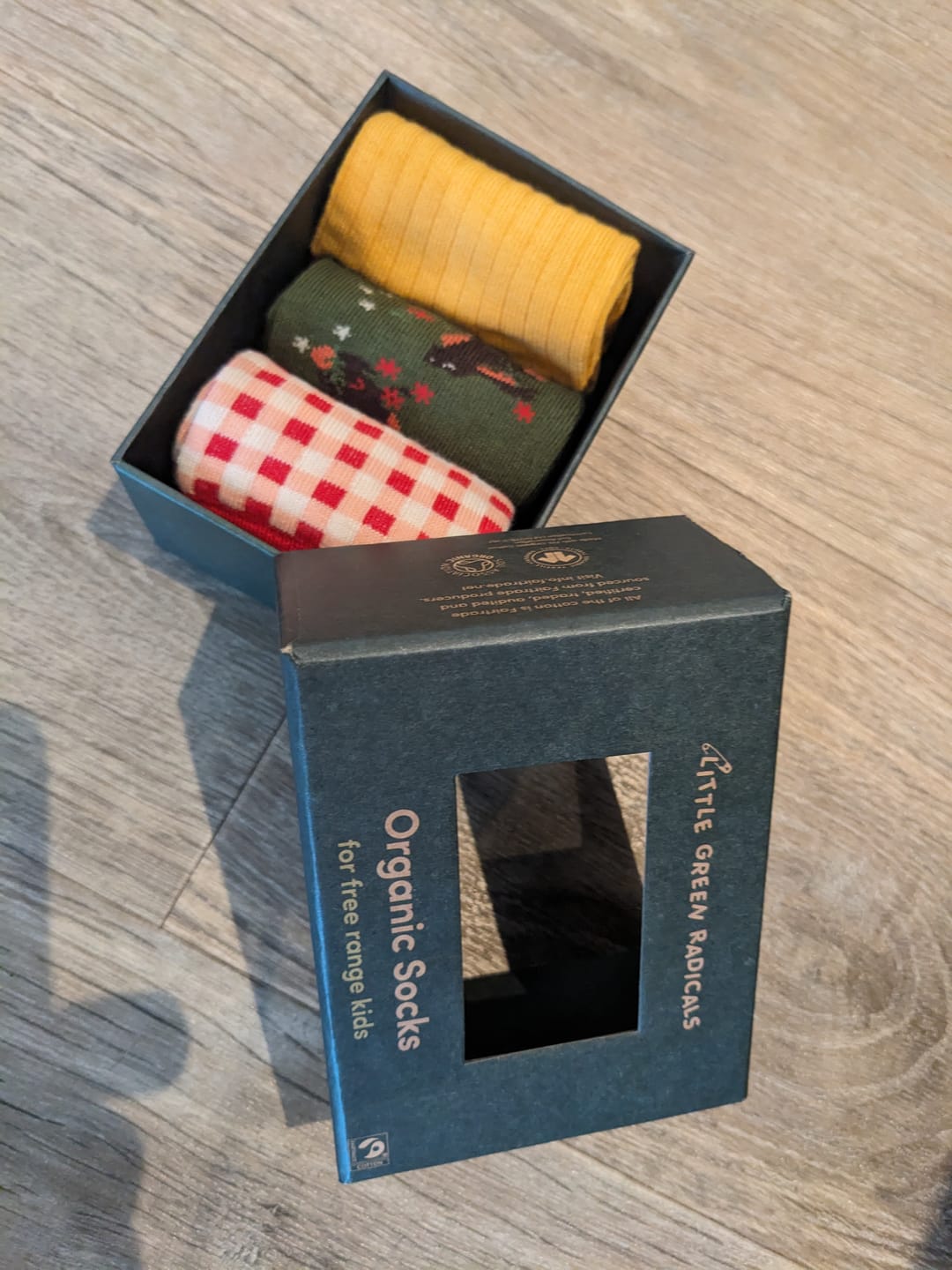 Customer photo review of Winter Rabbits Ankle Socks 3 Pack