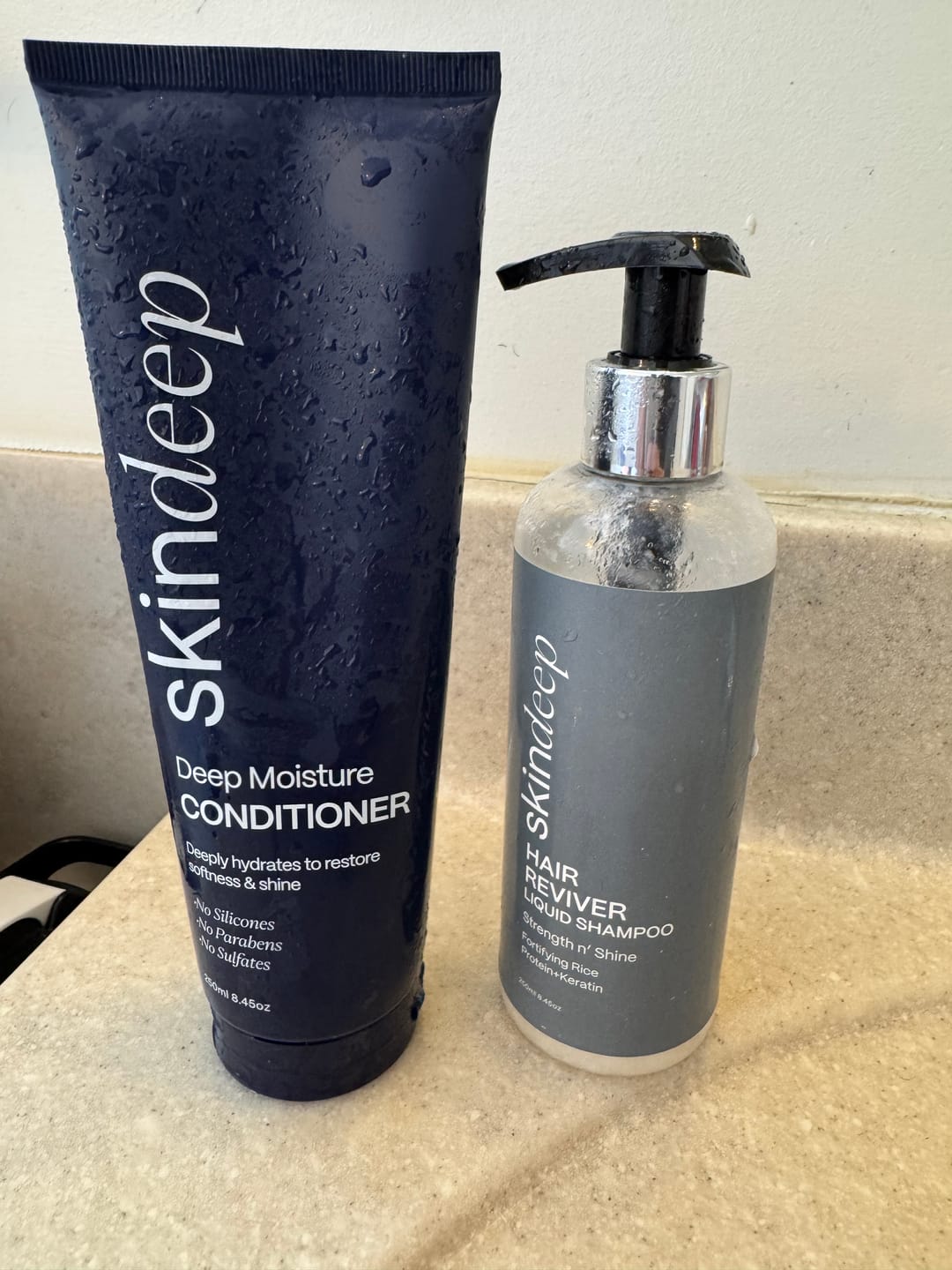 Customer photo review of HAIR REVIVER - Rice Protein Liquid Shampoo