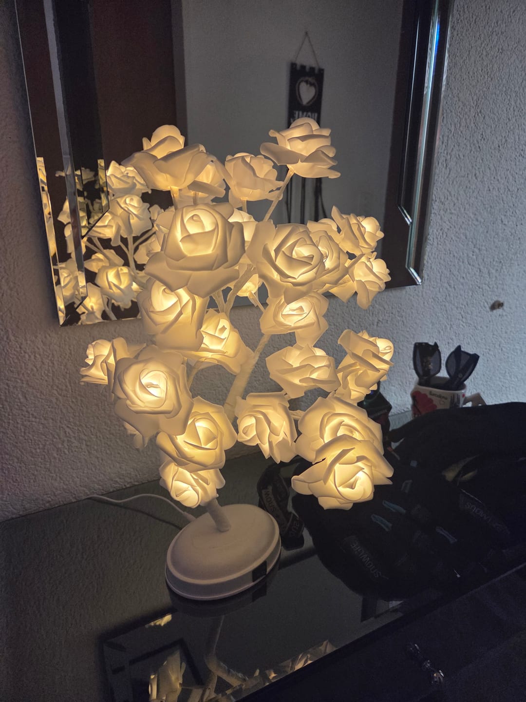 Customer photo review of Bäumlein® - mit 32 LED Rosen